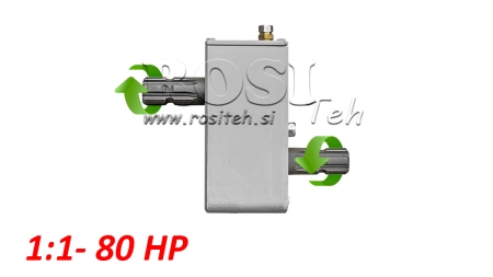 TRAKTOR GIRKASSE - INVERSJON 1:1 (80HK-60KW) HAN-HAN