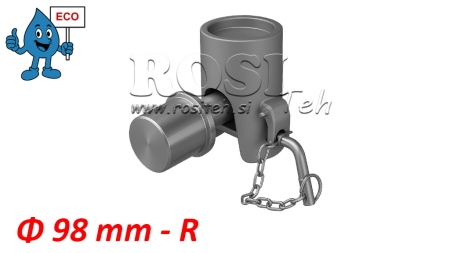 TIPPING BALL FOR TRAILER fi98 HØYRE eco