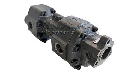 HYDRAULISK JERN PUMPE TANDEM 60 60cc-200 bar REVERSIBEL