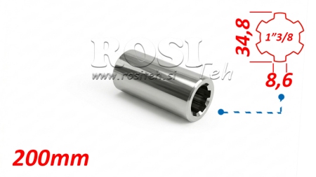 P.T.O. ADAPTÉROVÁ VLOŽKA 1”3/8 L=200