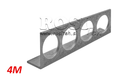 HOLDE FOR HUNN RASK KOBLING PUSH PULL 4M