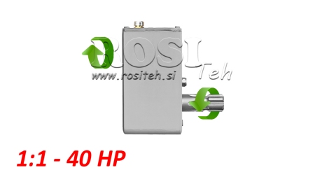 TRAKTORSKI REDUKTOR - INVERZIJA 1:1 (40HP-30kW) ŽENSKI-MOŠKI