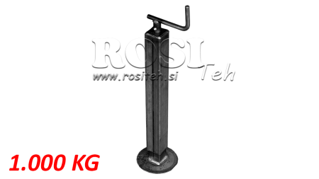 THREADED SUPPORT LEG (HEIGHT 675MM - STROKE 310MM) - 1.000KG