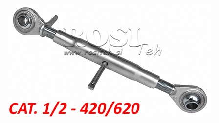 MEKANISK TOPPSTAG FOR TRAKTOR JUSTERBART KAT. 1/2 - M27X3 - 420/620