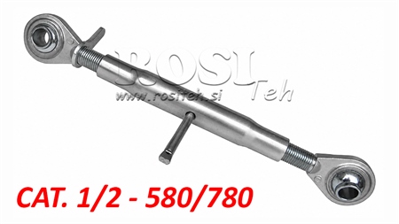 MEKANISK TOPPSTAG FOR TRAKTOR JUSTERBART KAT. 1/2 - M27X3 - 580/780