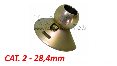 BALL FOR AUTOMATIC HOOK  CAT.2 - 28.4MM