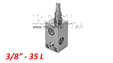 HYDRAULINEN PAINEEN SÄÄDIN VMP 3/8 100-350 BAR - 35LIT