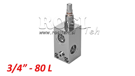 HYDRAULICKÝ REGULÁTOR TLAKU VMP 3/4 20-260 BAR - 80LIT