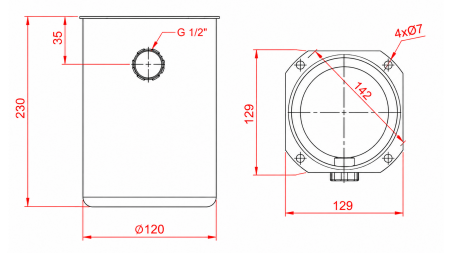 METAL TANK ROLL PP 2 LITERS