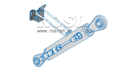 HOLDER FOR HYDRAULISK TOPPSTAG