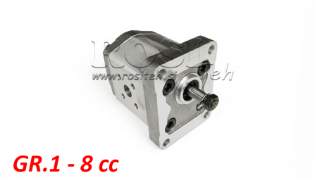 HYDRAULIC PUMP GR.1 8.0 CC RIGHT - FLANGES