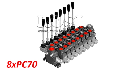 VALVOLA IDRAULICA 8xPC70