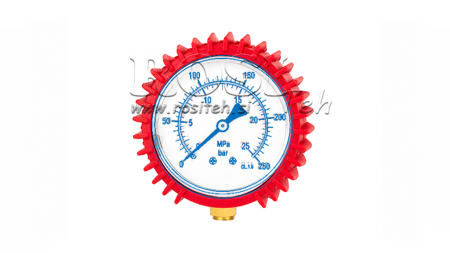 PROTECTIVE RUBBER FOR MANOMETER DN63 - RED