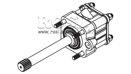 OUTPUT FOR HYDRAULIC PUMP - MAN ROTERDAR