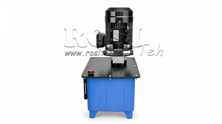 MINI HYDRAULIC POWER-PACK UNIT 380V AC (4 KW) - 8 CC - 12 LIT/MIN - TANK 40 LIT