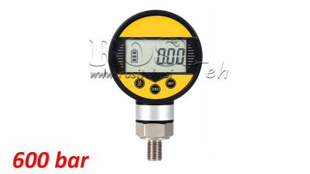 DIGITALNI MANOMETER DN63 VERTICAL 0 - 600 BAR - 1/4