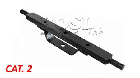 TRACTOR HYDRAULIC CROSSBAR CAT.2 WITH MOUNT (L-750MM)