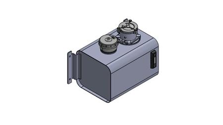 METALOWY ZBIORNIK GÓRNY 20 Lit 265x290x400mm
