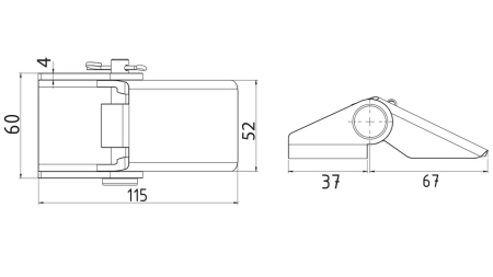 LITEN TRAILER SIDEKURS