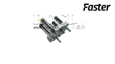 MULTI-FASTER COUPLING 3PLV 5WAY BSP 3×3/8 2×9/16 MOBILE PART