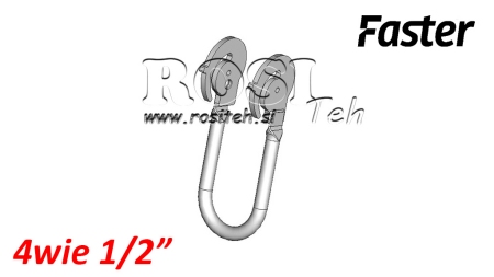 LEVIER POUR MULTI-FASTER 4VOIES 1/2 PARTIE FIXE