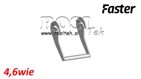 LEVER FOR MULTI-FASTER 4,6WAY FIXED PART