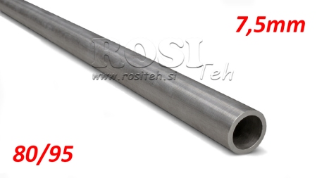 HONED TUBE H9 FOR HYDRAULIC CYLINDER 80/95 - 7,5mm (1000mm)