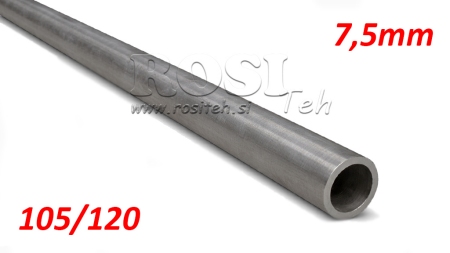 HONED TUBE H9 FOR HYDRAULIC CYLINDER 105/120 - 7,5mm (1000mm)