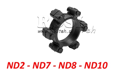 SPIDER COUPLING FOR RUBBER INSERT ND2-ND7-ND8-ND10 (45mm)