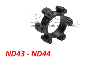 SPIDER COUPLING FOR RUBBER INSERT ND43-ND44 (104mm)