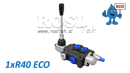 HYDRAULIC MANUAL VALVE – 1-SECTION DIRECTIONAL CONTROL VALVE 1xR40 ECO