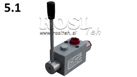 REGOLATORE DI PRESSIONE FRENANTE IDRAULICO BPA-M PER REGOLAZIONE DISCRETA 206120