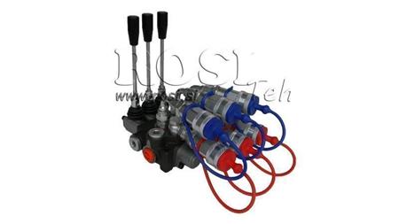 HYDRAULISK VENTIL 3xP40 EKSPANSJON