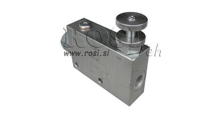 PRIORITETSVENTIL VPR3 1/2 åpen linje