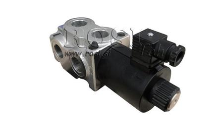 6-veis ventil 3/4 (6/2) 12V - 140lit