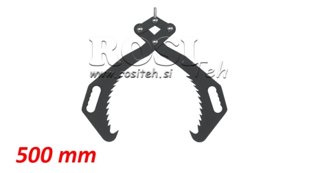HANDZANGEN FÜR FORSTWESEN GRIPPER HD50 (500mm) - LACKIERT