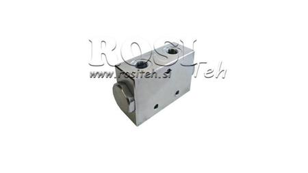 HYDRAULISK FLOW DELINGSVENTIL V1024 DFL 20-32 l - 3/8 - 250 bar (maks.300 bar) METALL