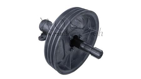 CARDAN AXLE FOR CIRCULAR SAW WITH PULLEY 270mm