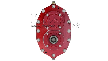 INVERSIONE DEL RIDUTTORE MR-90 1:1 (85HP-62,6kW)