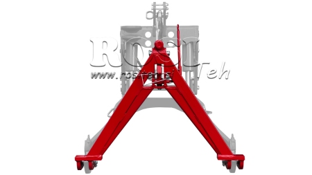 FRONT TRIANGLE FOR FRONT TRACTOR HYDRAULICS CAT.1 2 - 760 mm - 1400 kg
