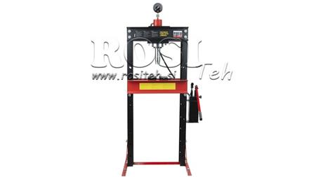 WORKSHOP HYDRAULIC PRESS FOR BEARINGS 30T - two-speed