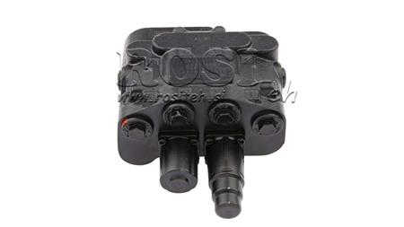 HYDRAULISK KONTROLLVENTIL DLM-122/2 2xP80 L/min LASTFØLSOM MED FLYTENDE FUNKSJON