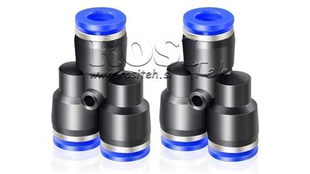 CONNECTEUR Y PNEUMATIQUE TPA SANS FILET QY-4