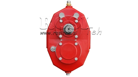 INVERSIONE DEL RIDUTTORE MR-90 1:1 (85HP-62,6kW)