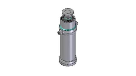 4084S -TELESCOPIC CYLINDER STANDARD/BALL 4 STAGES STROKE 2190 DIAMETER 190