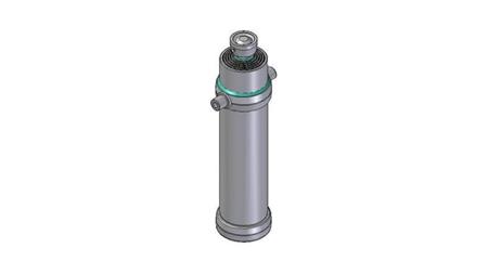 5012S -TELESCOPIC CYLINDER STANDARD/BALL 5 STAGES STROKE 2740 DIAMETER 190