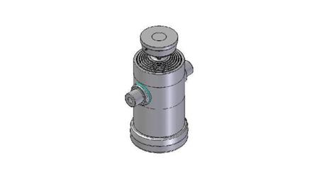 6063S -TELESKOPSKI CILINDER STANDARD/KROGLA 6 STOPENJ HOD 1920 FI 240