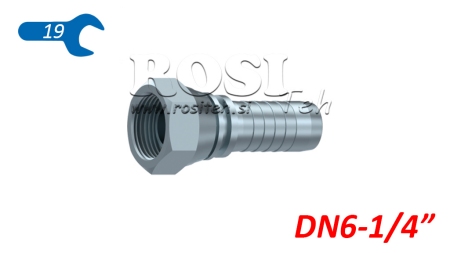 HYDRAULIC FITTING BSP FEMALE DN6-1/4