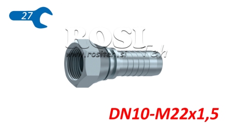 HYDRAULIC FITTING BSP FEMALE DN10-M22X1,5