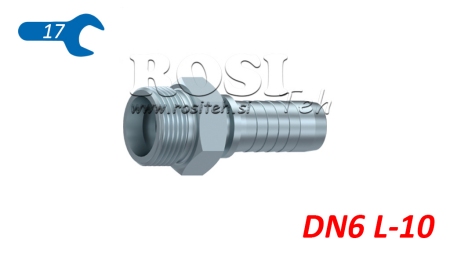 CONEXIUNE HIDRAULICĂ CEL 10 MALE DN6-M16X1,5